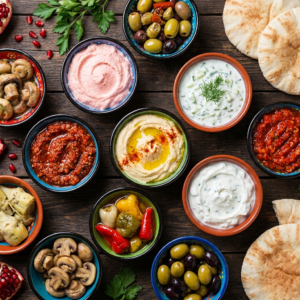Assortiment de Mezés