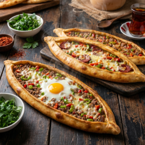 Pide Sucuk Fromages